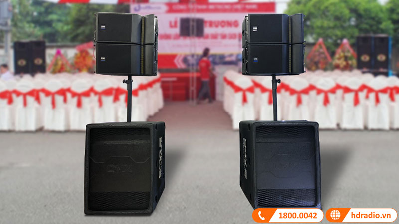 Cách lựa chọn loa line array phù hợp