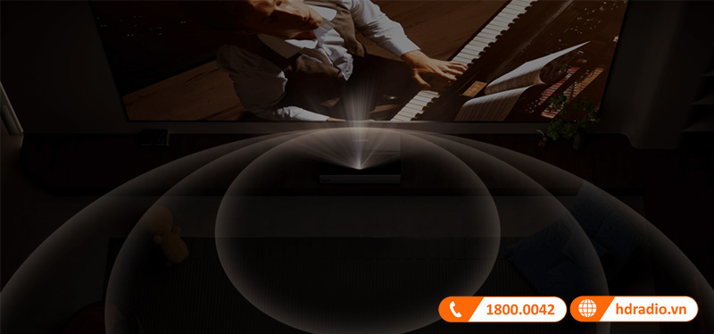 Casiris ra mat may chieu laser A6