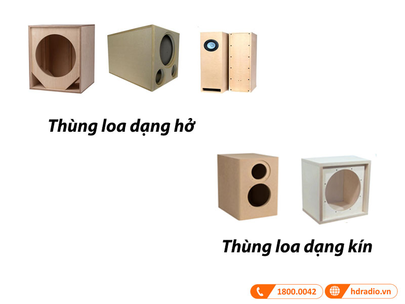 các dạng thùng loa