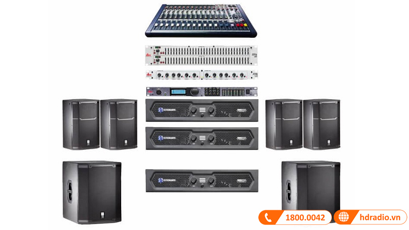 Mua dàn âm thanh đám cưới gồm những thiết bị gì