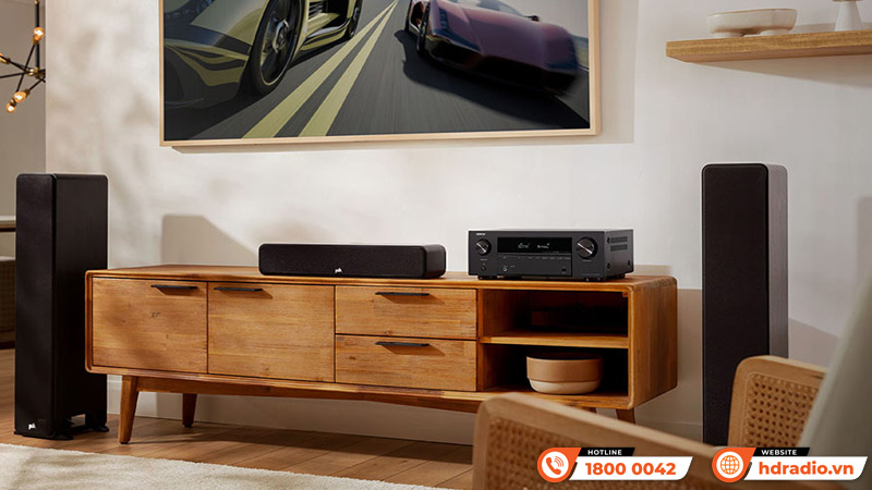 Bộ khuếch đại đa kênh Denon AVR-580BT