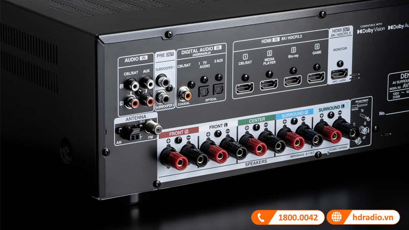 Denon Tiếp tục giới thiệu loạt sản phẩm AV Receivers mới 2022 với 3 mẫu sản phẩm: Denon AVR-S570BT, Denon AVR-S580BT, Denon AVR-S970H