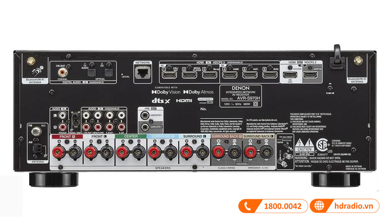 Denon Tiếp tục giới thiệu loạt sản phẩm AV Receivers mới 2022 với 3 mẫu sản phẩm: Denon AVR-S570BT, Denon AVR-S580BT, Denon AVR-S970H