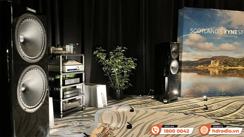 Fyne Audio ra mắt mẫu Loa cột F704SP