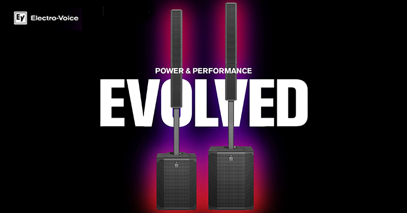 Hãng Electro-Voice bổ sung thêm 2 model EVOLVE 70 và EVOLVE 90 cho series loa Column Array EVOLVE
