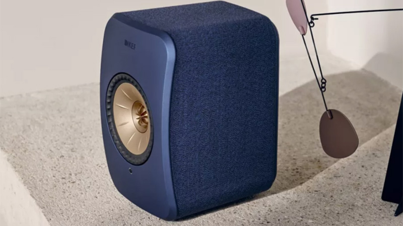 hang kef ra mat mau loa khong day LSX II