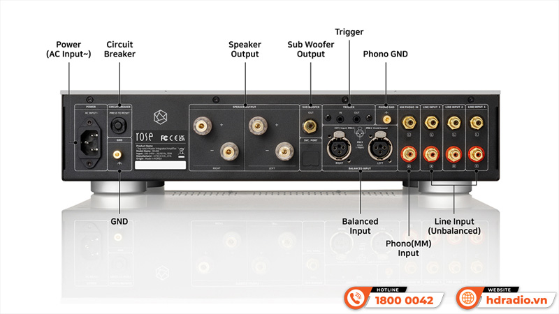 HiFi Rose ra mắt amply tích hợp RA280 HiFi Rose ra mắt amply tích hợp RA280