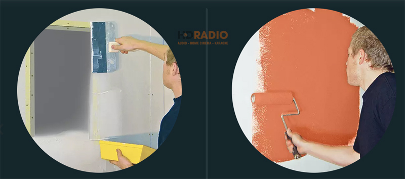 Thiết kế âm tường độc đáo Thiết kế âm tường độc đáo