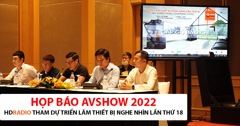HDRadio tham dự triển lãm thiết bị nghe nhìn lầm thứ 18