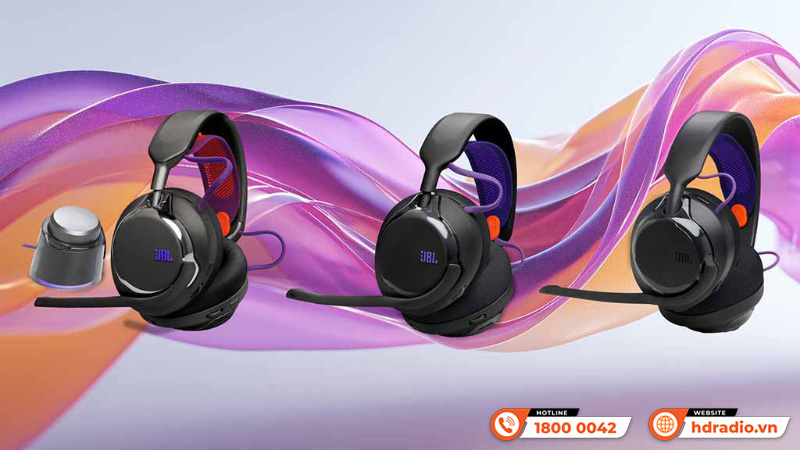 JBL ra mắt bộ ba tai nghe gaming Quantum 950, 650 và 250