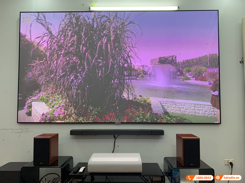 Lắp hệ thống trình chiếu 4K cao cấp trị giá hơn 202 triệu đồng cho anh Quý ở Đê La Thành - Hà Nội Lắp hệ thống trình chiếu 4K cao cấp trị giá hơn 202 triệu đồng cho anh Quý ở Đê La Thành - Hà Nội