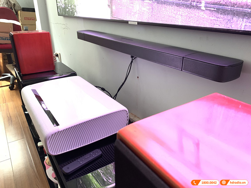 Lắp hệ thống trình chiếu 4K cao cấp trị giá hơn 202 triệu đồng cho anh Quý ở Đê La Thành - Hà Nội Lắp hệ thống trình chiếu 4K cao cấp trị giá hơn 202 triệu đồng cho anh Quý ở Đê La Thành - Hà Nội