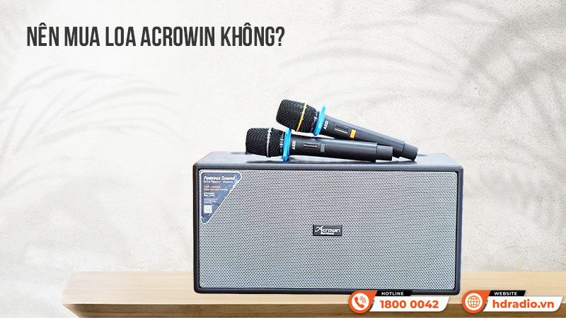 Loa Acrowin của nước nào Loa Acrowin có tốt không