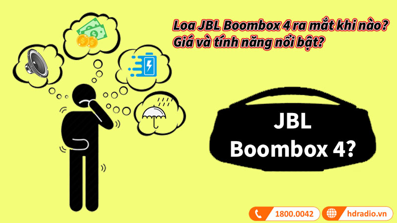 Loa BoomBox 4 ra mắt khi nào, giá bán, cùng những tính năng nổi bật 