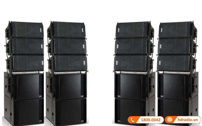 Loa line array và bài toán về âm thanh trong nhà thi đấu thể thao