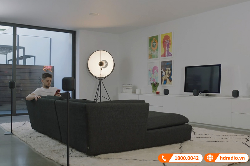 MASS Surround Sound 2G dòng loa xem phim nhỏ gọn ấn tượng của hãng Monitor Audio