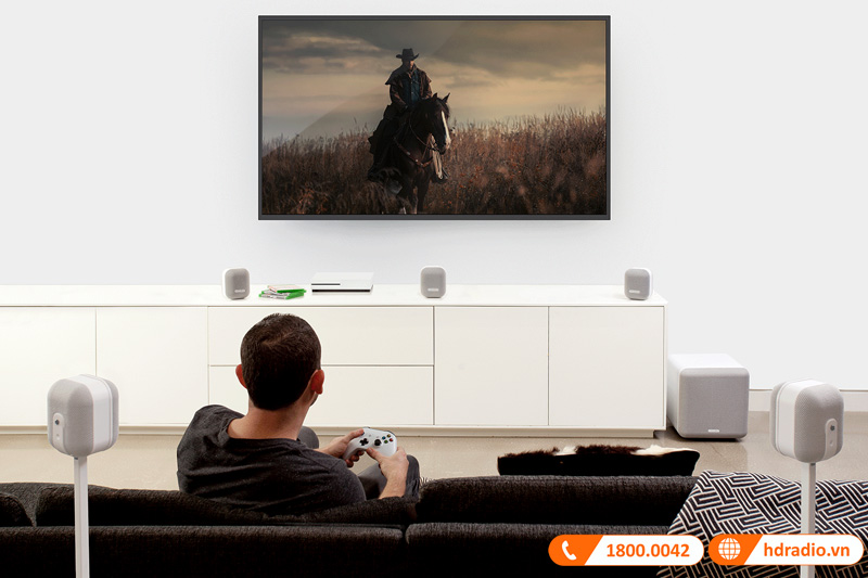 MASS Surround Sound 2G dòng loa xem phim nhỏ gọn ấn tượng của hãng Monitor Audio