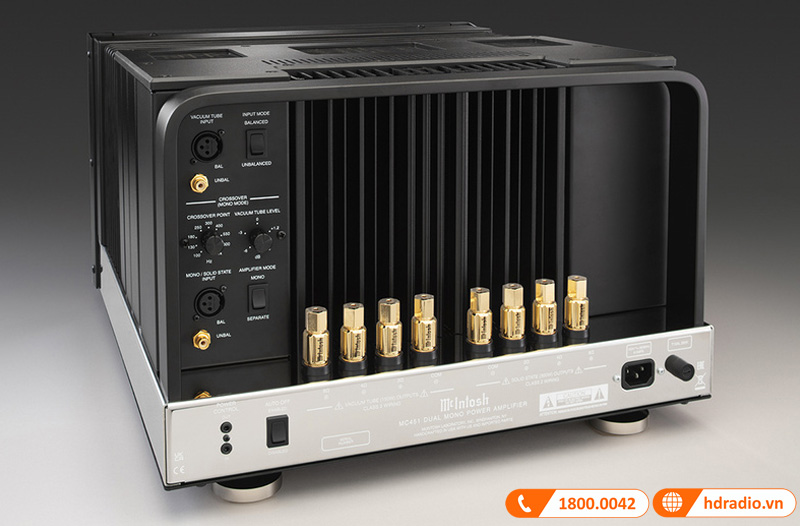 McIntosh ra mắt amply Dual Mono MC451 McIntosh ra mắt amply Dual Mono MC451