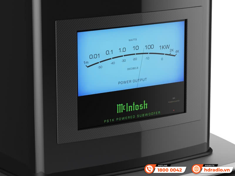 Hãng McIntosh ra mắt mẫu Loa subwoofer PS1K mới