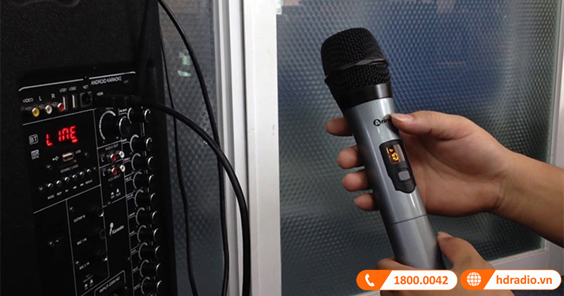 Micro không kết nối được với loa kéo