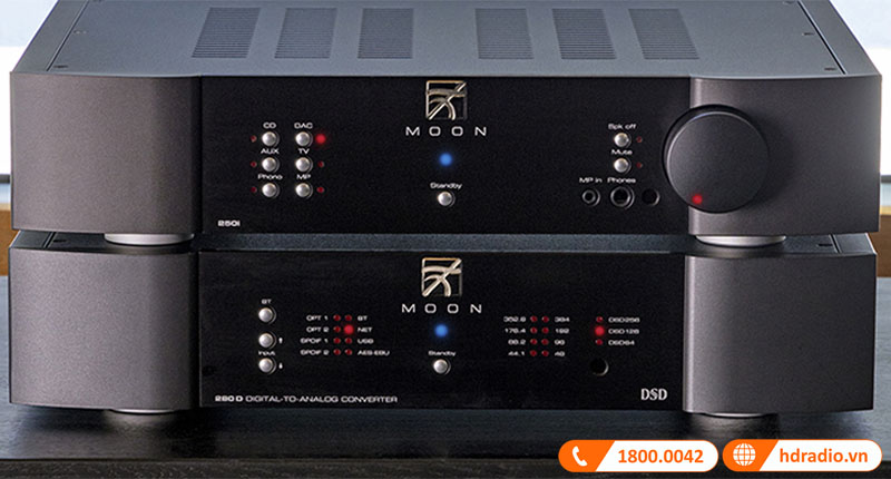 MOON ra mắt amply tích hợp phiên bản mới 250i v2