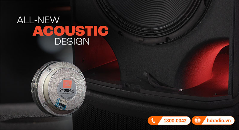 dòng JBL PRX900 được xây dựng hoàn chỉnh với những cải tiến âm thanh mới nhất