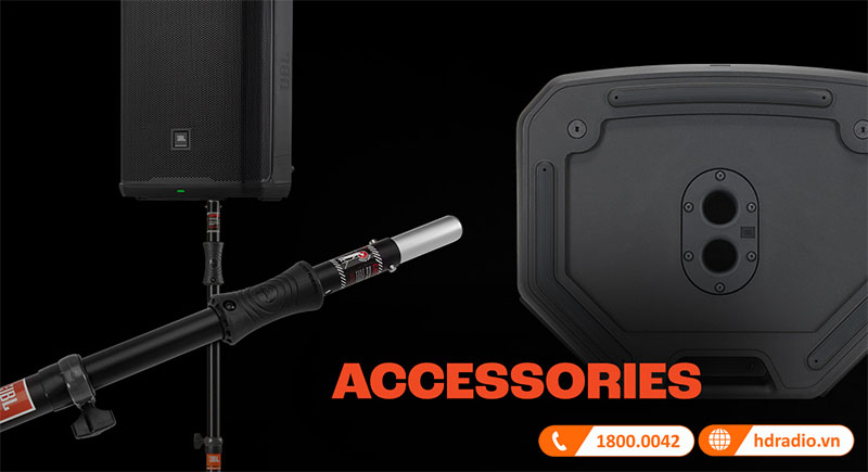 Dòng JBL PRX900 có các linh kiện phù hợp cho sân khấu biểu diễn