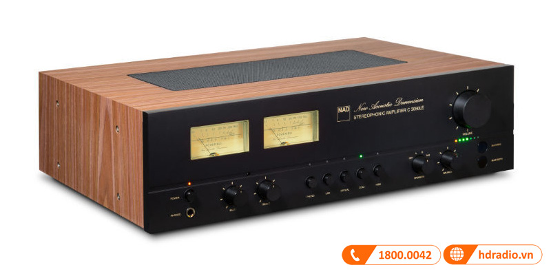 NAD ra mat amply C 3050 LE ky niem 50 nam