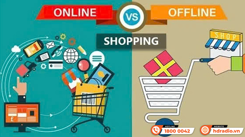 Nên mua hàng Online hay mua hàng trực tiếp?