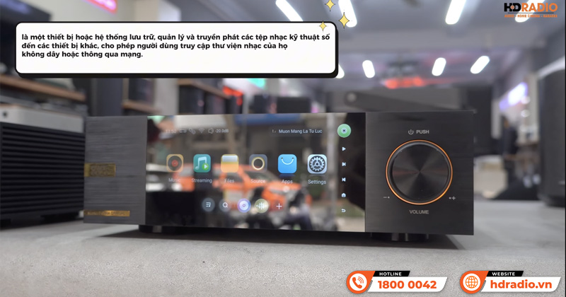 Phân biệt các Thiết bị Music server, DAC và Network player
