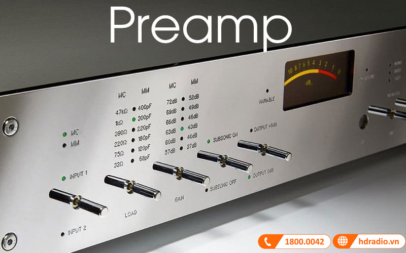 Preamp là gì và Tầm quan trọng Preamp trong âm thanh ?