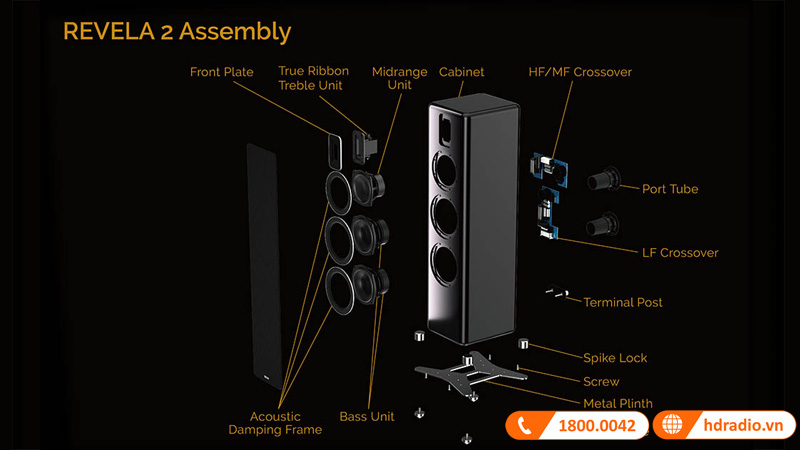 Quad ra mắt 2 mẫu loa mới mang tên Revela 1 và Revela 2