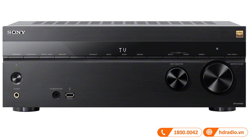 Ra mắt amply xem phim Sony STR-AN1000 Ra mắt amply xem phim Sony STR-AN1000