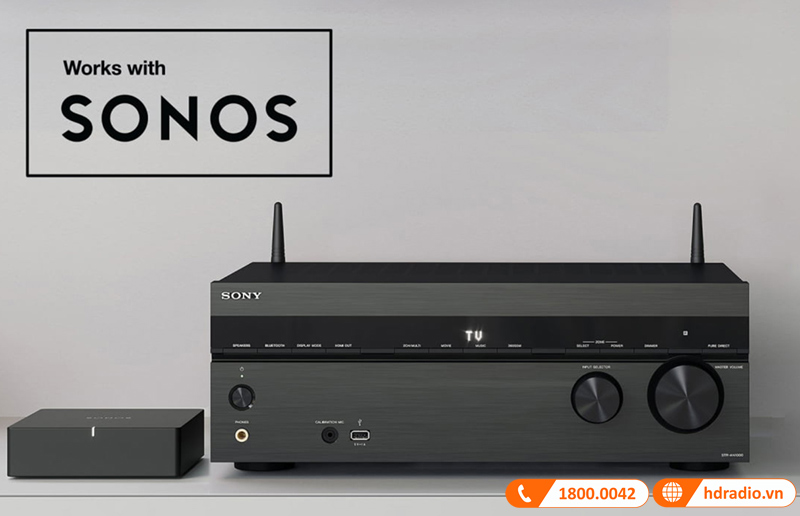 Ra mắt amply xem phim Sony STR-AN1000 Ra mắt amply xem phim Sony STR-AN1000