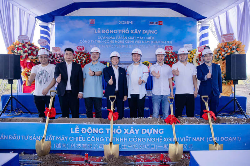 XGIMI đầu tư 13 triệu đô cho dự án sản xuất máy chiếu tại Nam Định