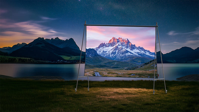 Màn chiếu di động XGIMI: Lựa chọn lý tưởng cho giải trí ngoài trời