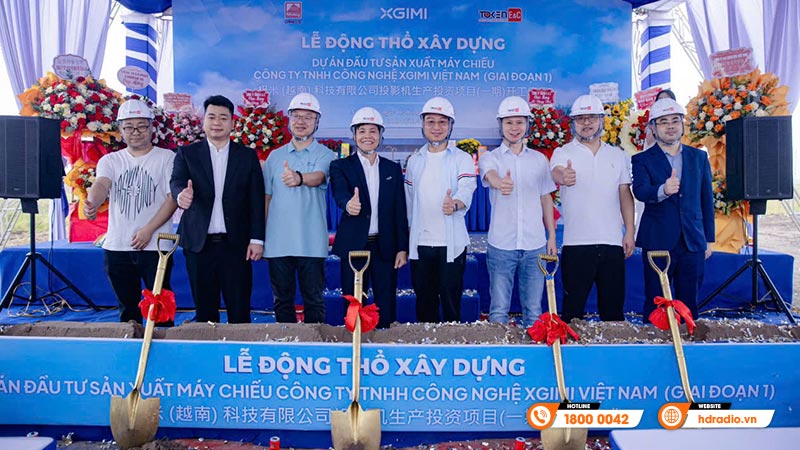 le dong tho nha may san xuat may chieu xgimi