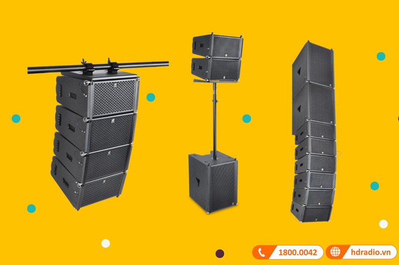 Loa Line Array không dây và Công nghệ không dây