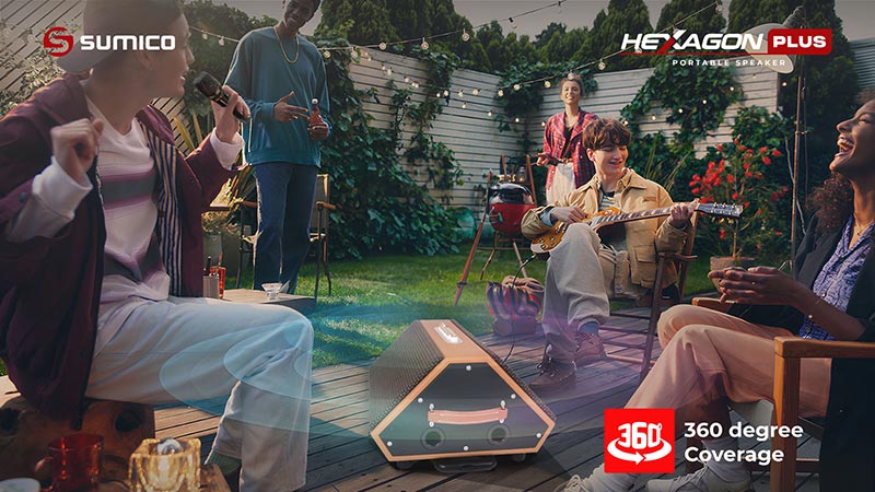 Sumico ra mắt loa kéo karaoke Hexagon Plus