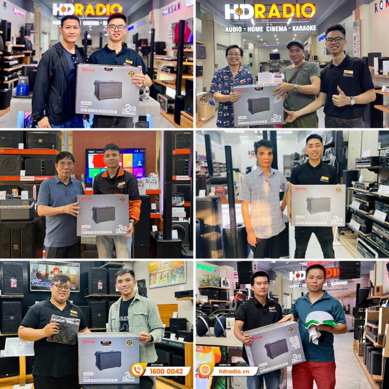 Khách hàng mua Loa Arirang Classic 1 (I) chính hãng tại HDRadio