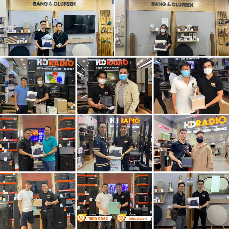 Khách hàng mua Loa B&O Beolit 20 chính hãng tại HDRadio