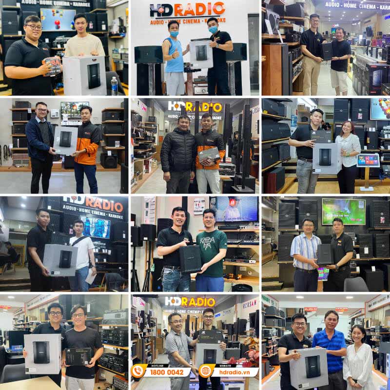 Khách hàng mua Loa Bose S1 Pro chính hãng tại HDRadio