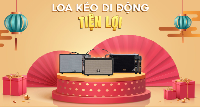 Loa kéo di động tiện lợi