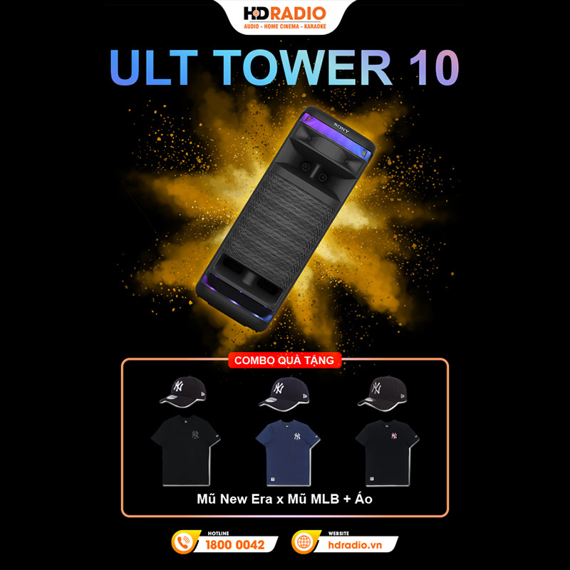 Quà tặng khi mua Loa Sony ULT TOWER 10