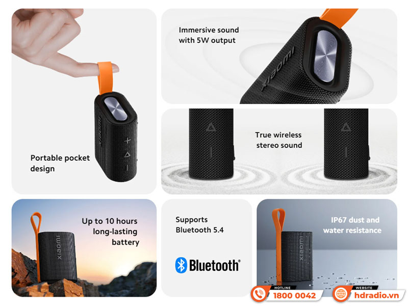 Xiaomi trình làng Loa Sound Pocket và Sound Outdoor