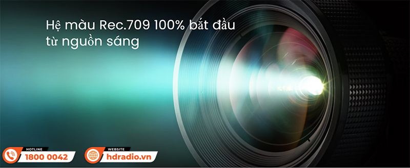 Toàn cảnh Công nghệ CinematicColor trên máy chiếu BenQ