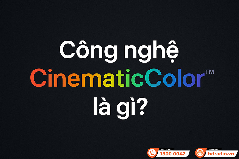 Toàn cảnh Công nghệ CinematicColor trên máy chiếu BenQ