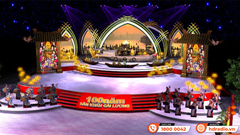 Đèn Led Sân Khấu Cầu Xoay Cảm Biến Nhạc