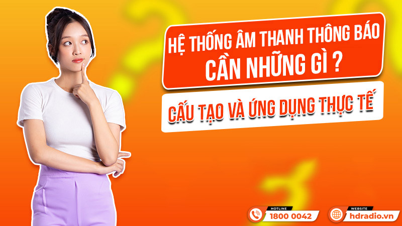 Hệ thống âm thanh thông báo