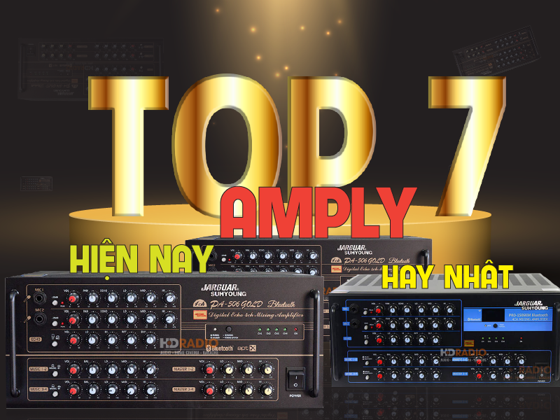 7 Amply Karaoke Hay Nhất Đang Được Săn Đón